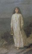 Sir John Everett Millais la somnambule Sweden oil painting artist
